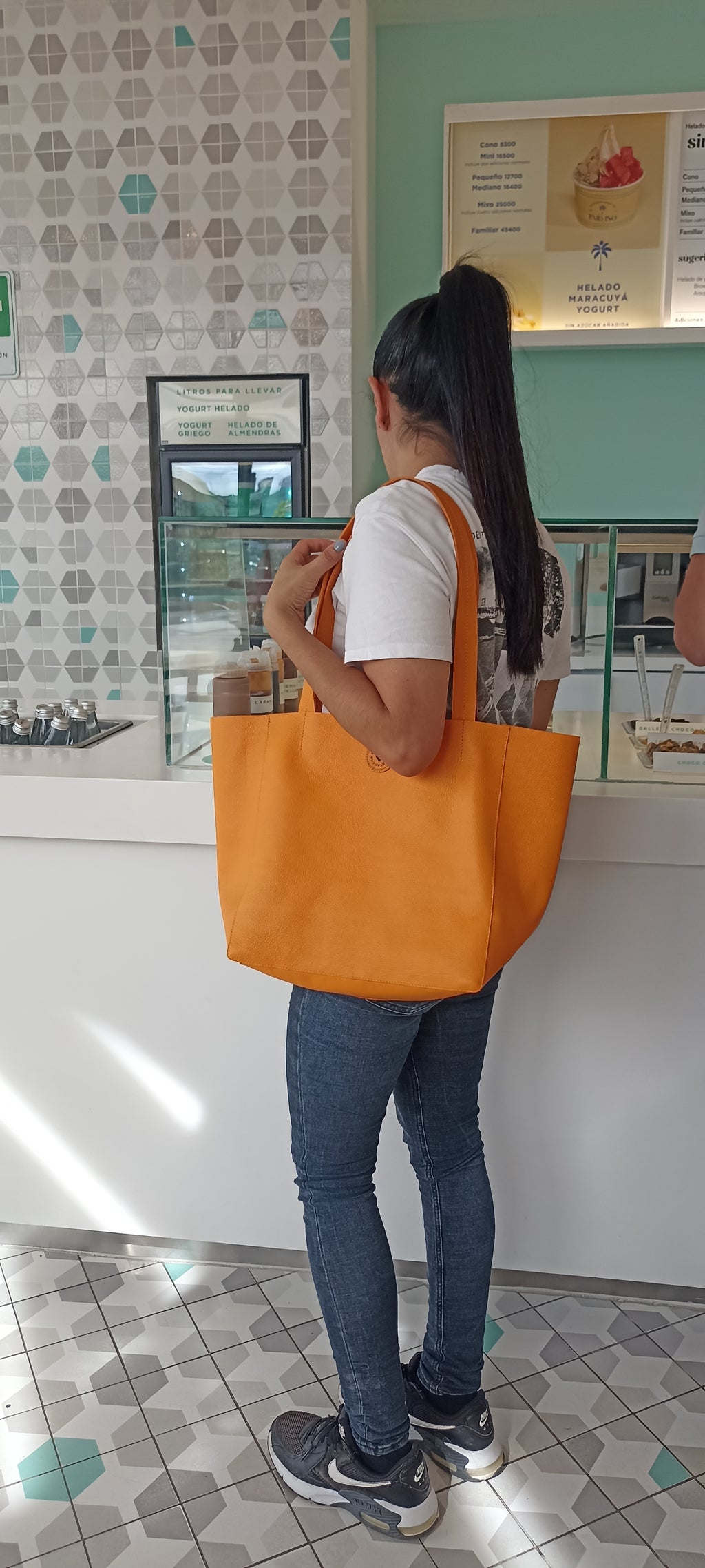 Leather Tote Bag