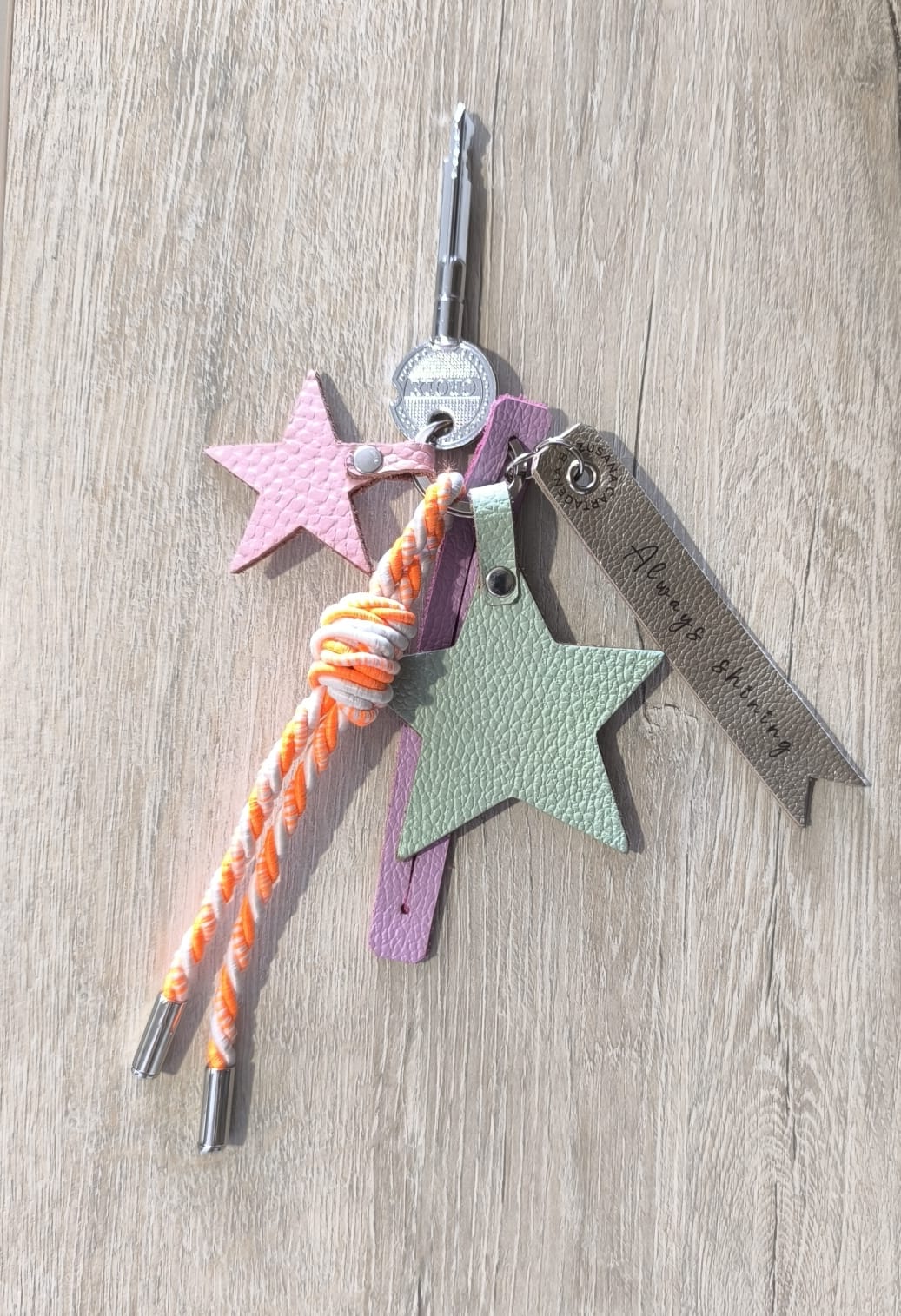 Star Bag Charm & Keychain Accessory