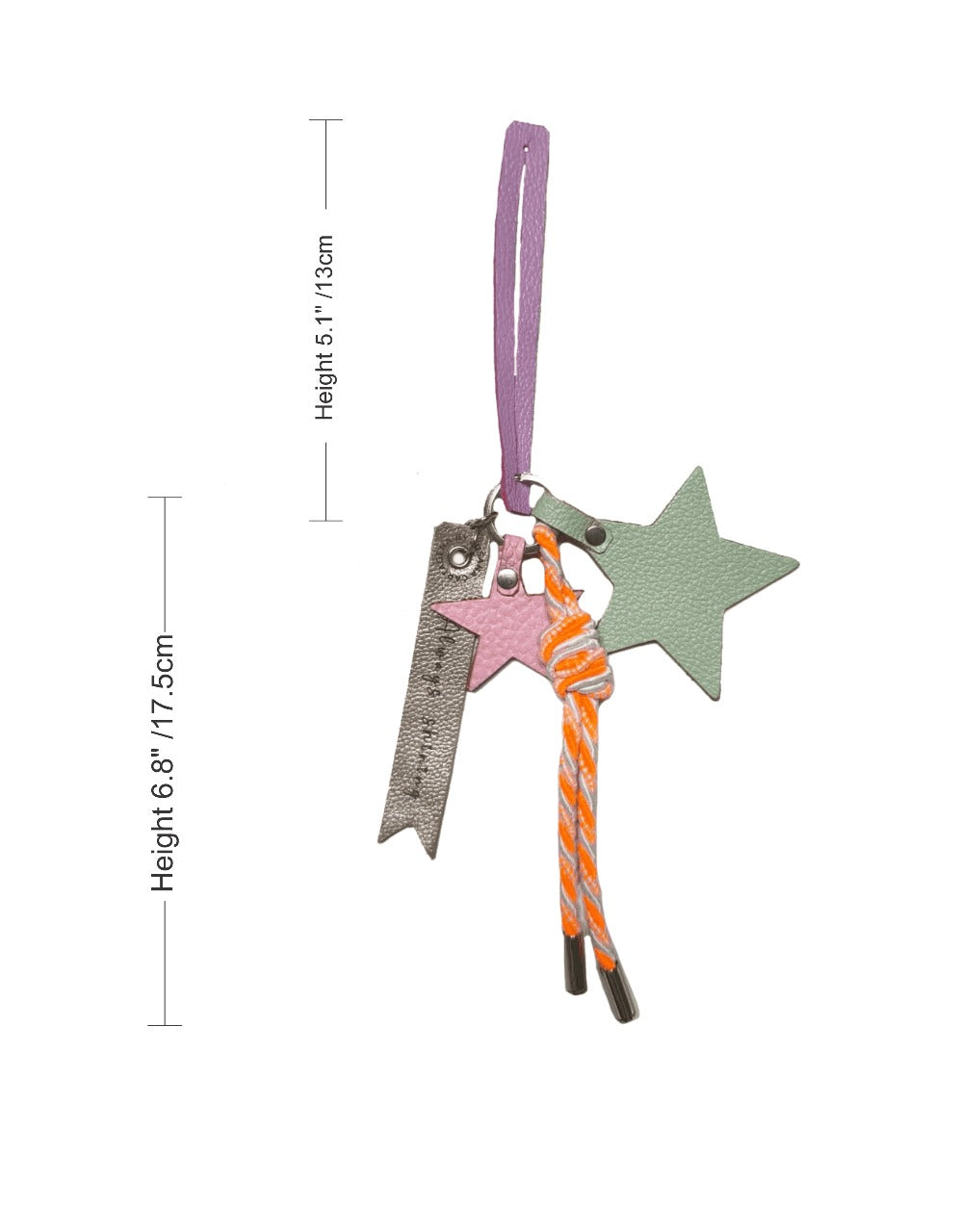 Star Bag Charm & Keychain Accessory