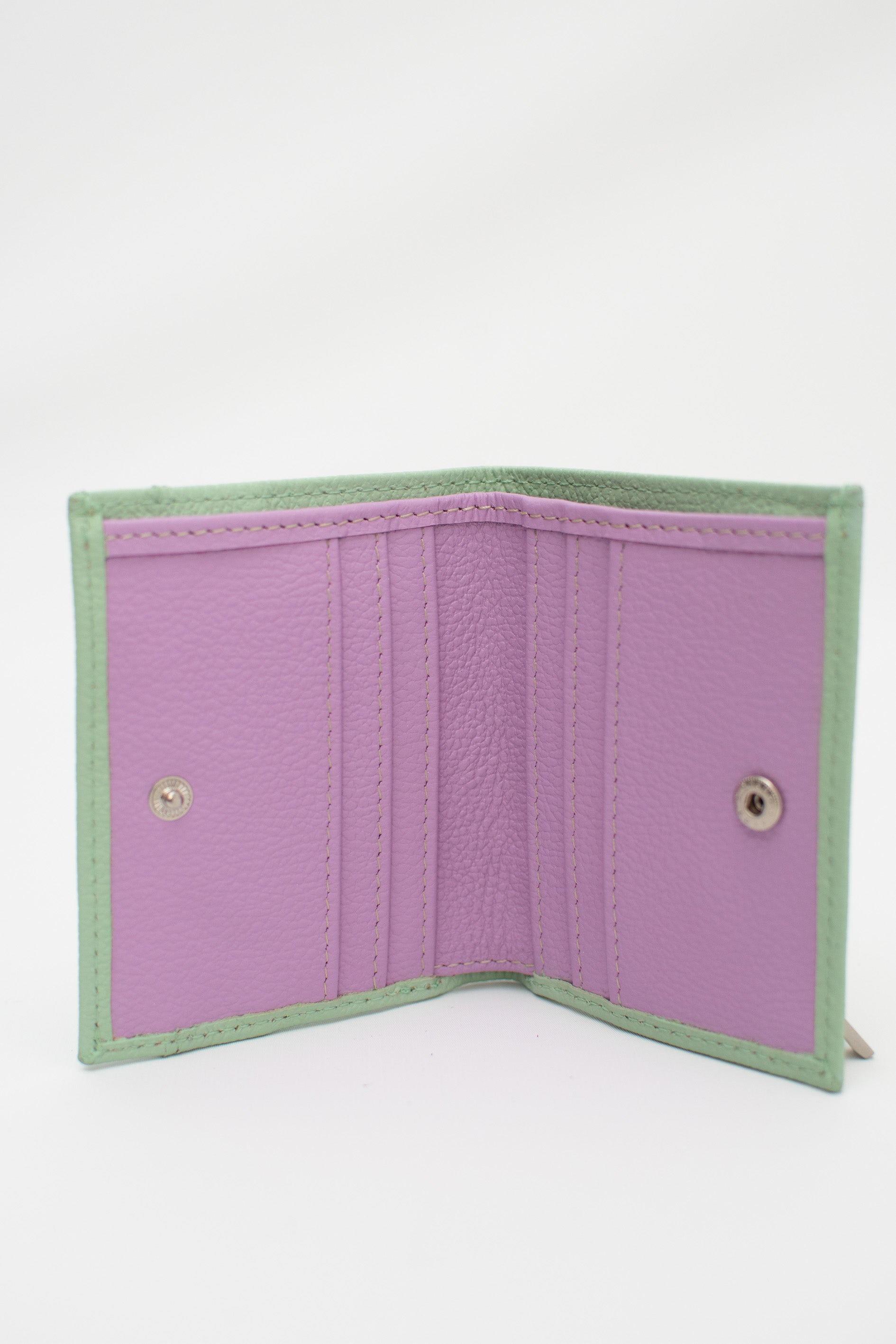 Heart Leather Sleek Wallet