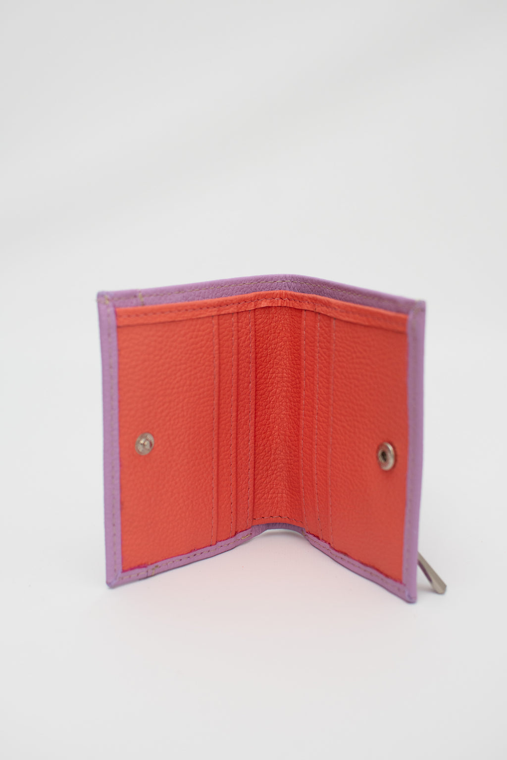 Heart Leather Sleek Wallet