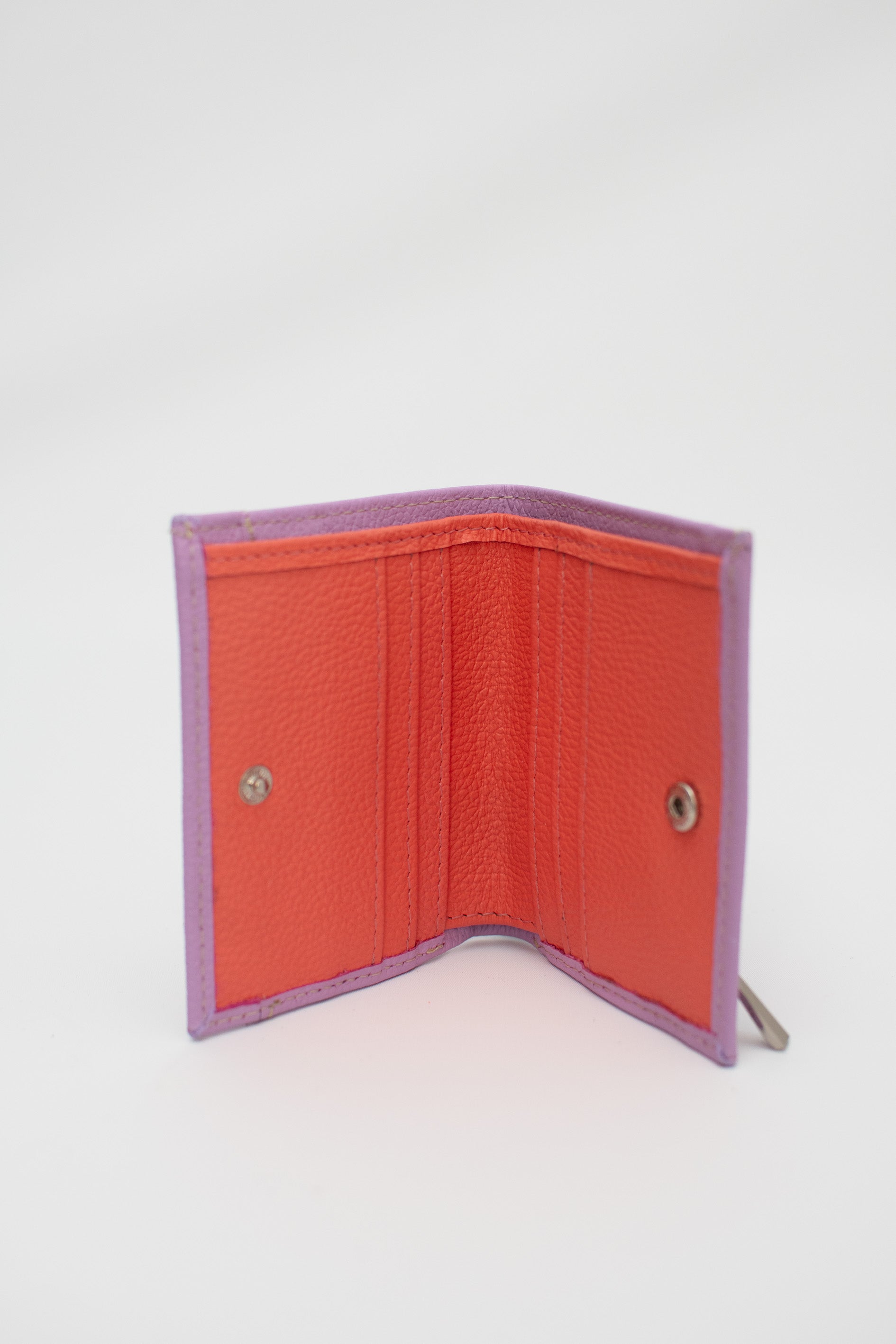 Heart Leather Sleek Wallet