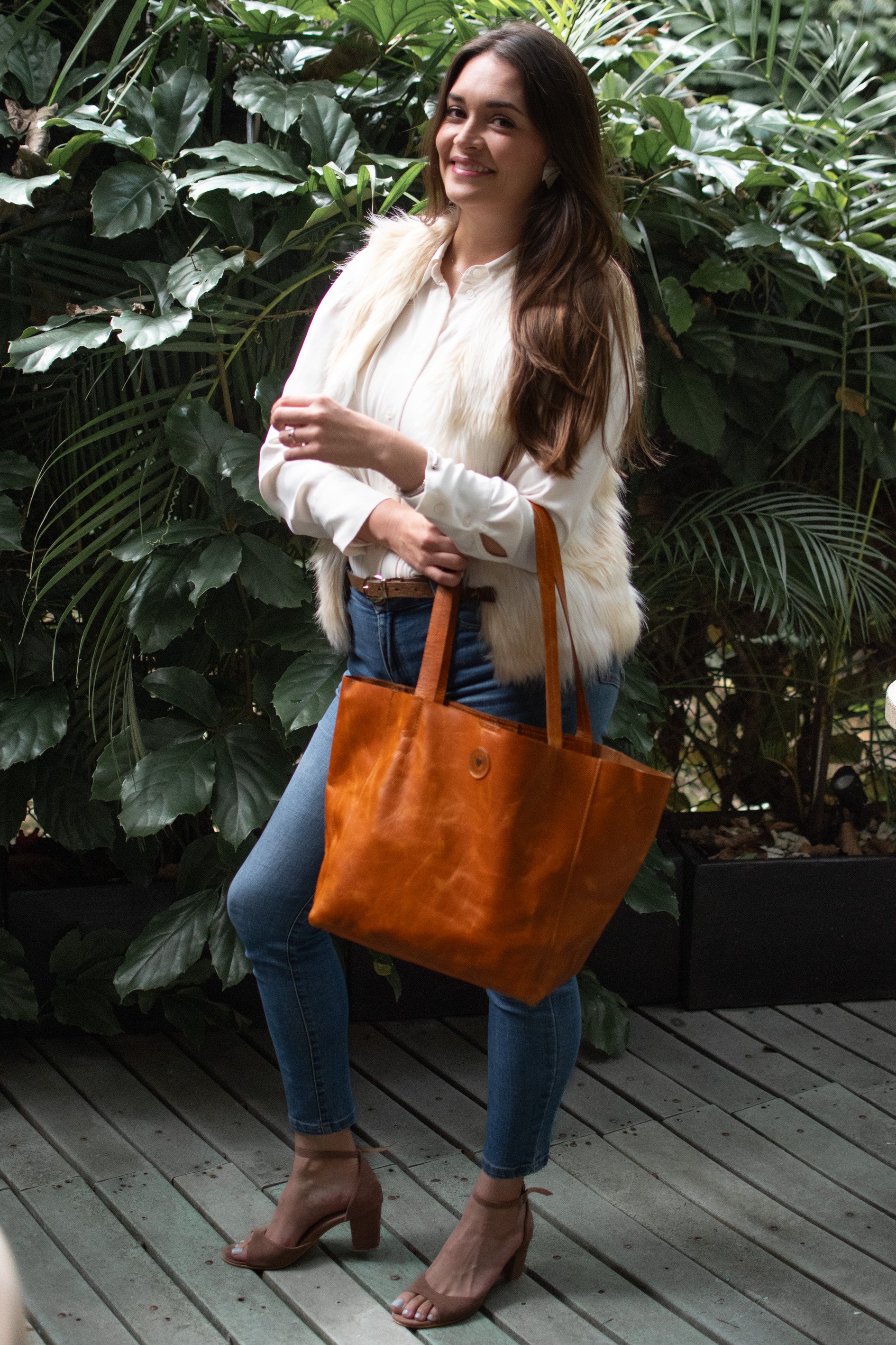 Leather Tote Bag