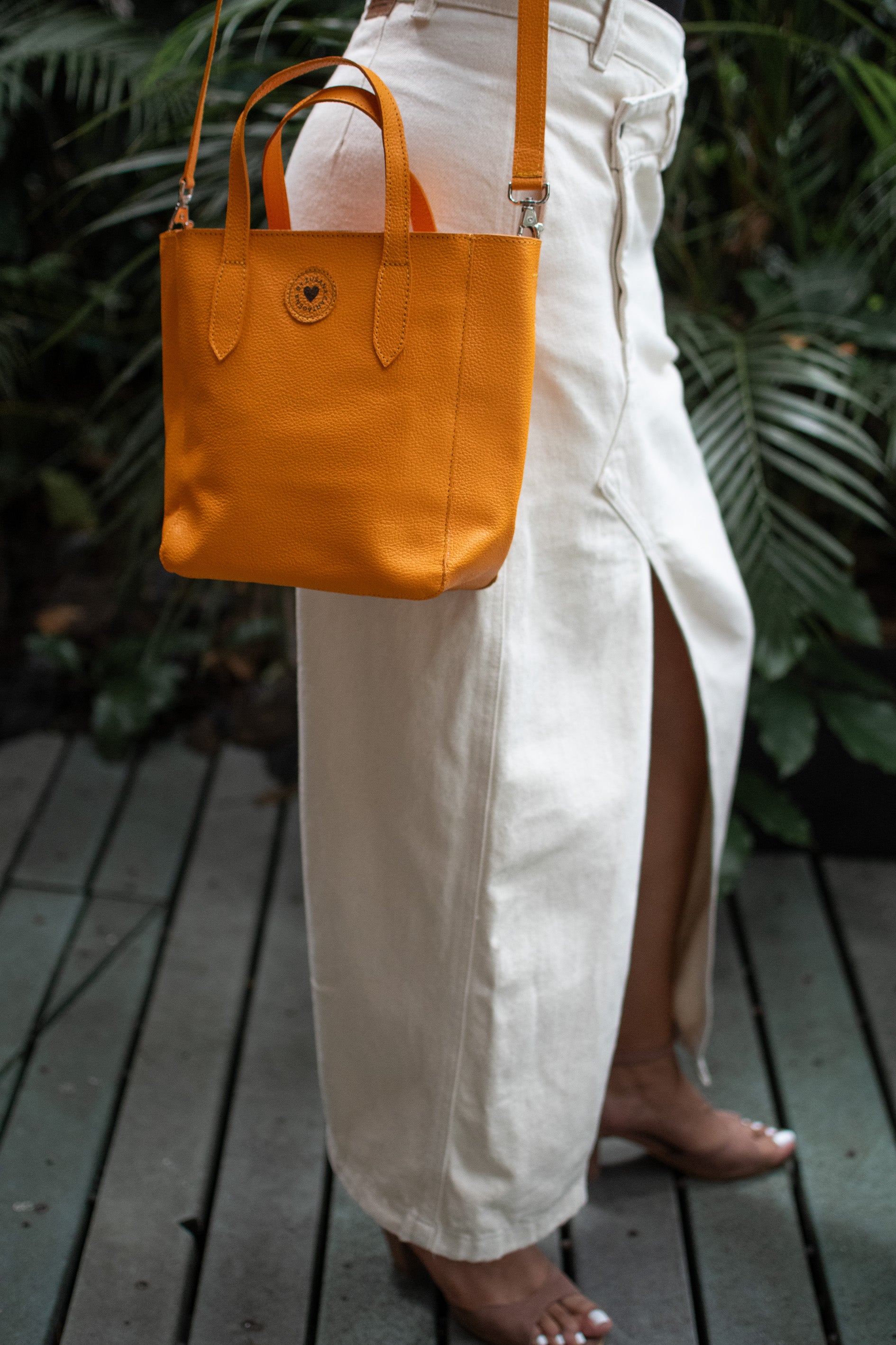 Leather Crossbody and Purse