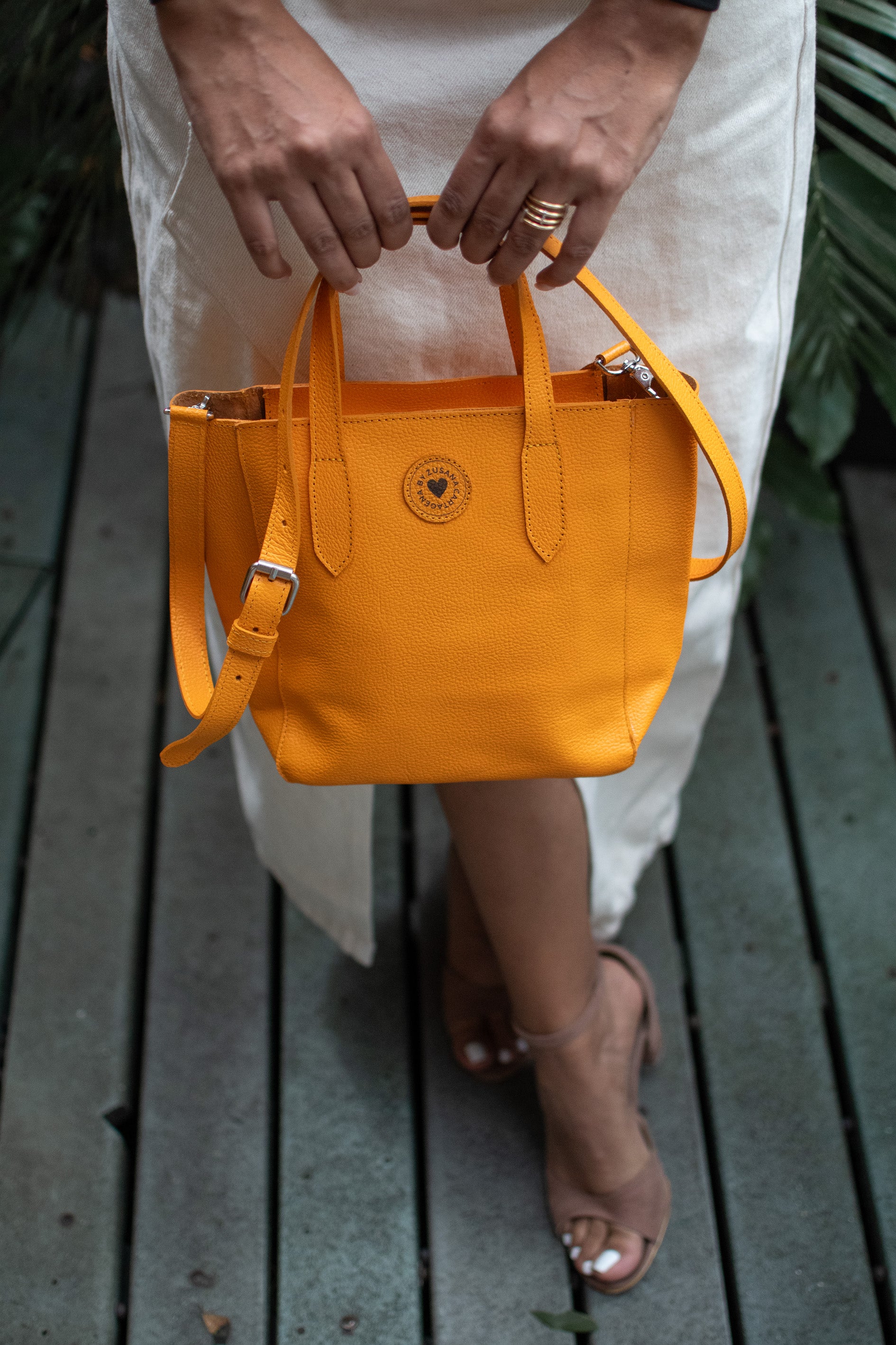 Leather Crossbody and Purse