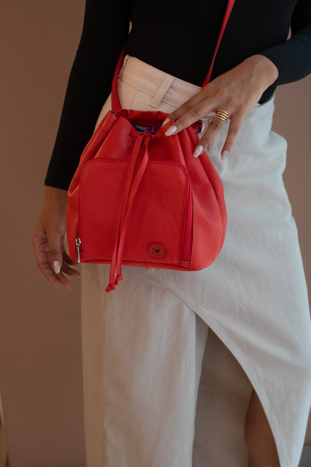 Leather Backpack, Crossbody and Purse 3 in 1